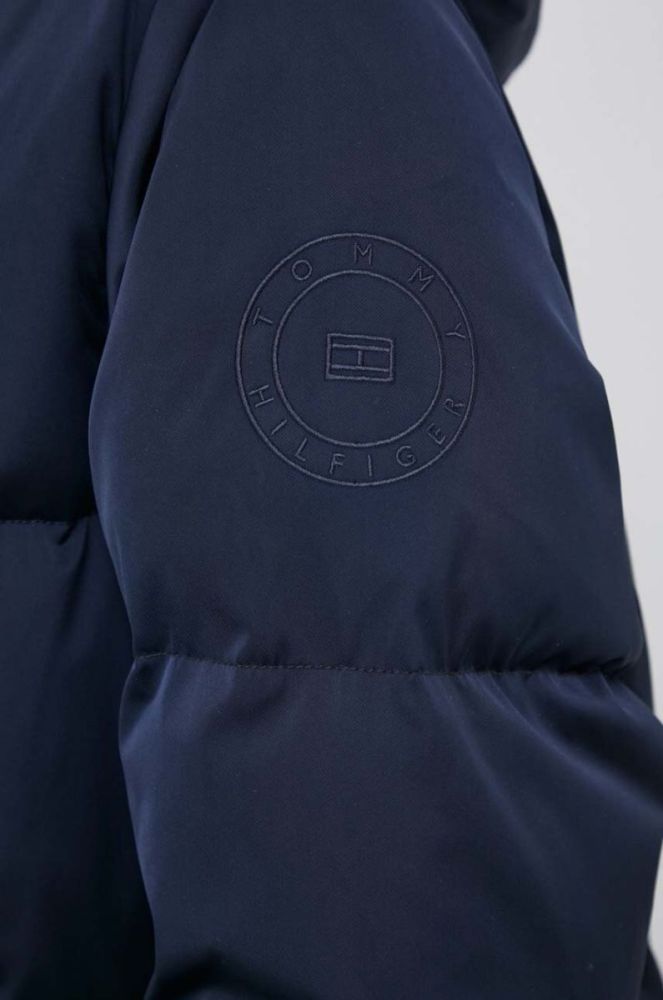 Пухова куртка Tommy Hilfiger жіноча колір синій зимова (3485952) фото 6