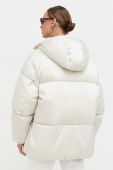 Куртка Tommy Jeans жіноча колір бежевий зимова oversize (3592970)