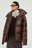 Пухова куртка MMC STUDIO Ilona жіноча колір коричневий зимова oversize (3530761)