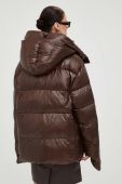 Пухова куртка MMC STUDIO Ilona жіноча колір коричневий зимова oversize (3530761)