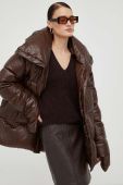 Пухова куртка MMC STUDIO Ilona жіноча колір коричневий зимова oversize (3530761)