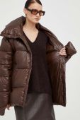Пухова куртка MMC STUDIO Ilona жіноча колір коричневий зимова oversize (3530761)
