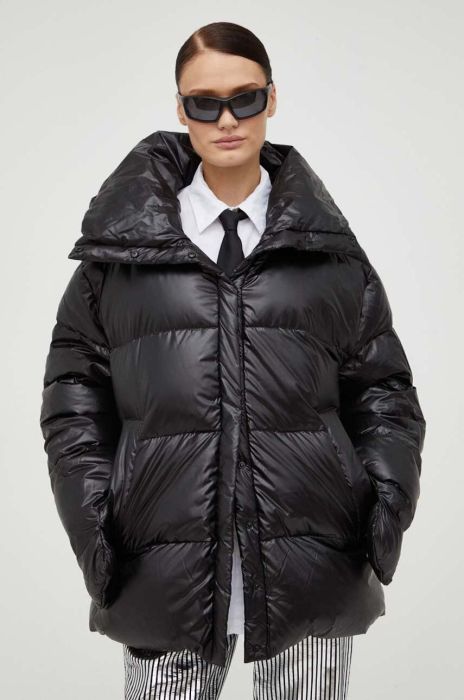 Пухова куртка MMC STUDIO Ilona жіноча колір чорний зимова oversize