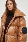 Пухова куртка MMC STUDIO Ilona Gloss жіноча колір коричневий зимова oversize