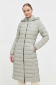 Куртка Tommy Jeans жіноча колір зелений зимова (3504091)