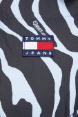 Пухова куртка Tommy Jeans жіноча зимова oversize колір блакитний (3591056)