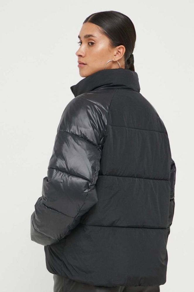 Куртка Tommy Jeans жіноча колір чорний зимова (3429562) фото 3