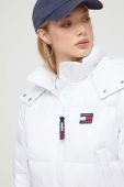 Пухова куртка Tommy Jeans жіноча колір білий зимова (3504112)