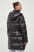 Пухова куртка Tommy Jeans жіноча колір чорний зимова (3574879)