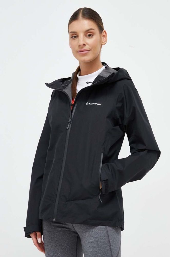 Дощовик Montane Spirit жіноча колір чорний gore-tex фото 4