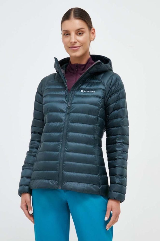 Спортивна пухова куртка Montane Anti-Freeze колір зелений (3526345) фото 4