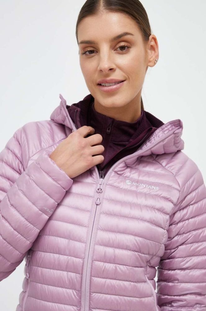 Спортивна пухова куртка Montane Anti-Freeze Lite колір рожевий фото 4