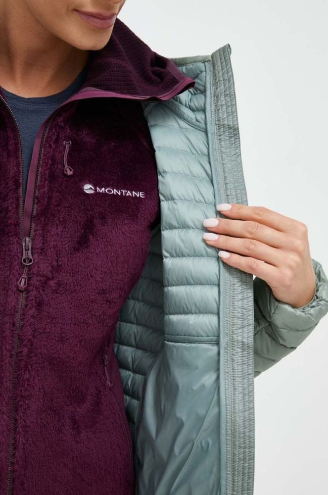 Спортивна пухова куртка Montane Anti-Freeze Lite колір зелений фото 6