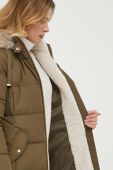 Пухова куртка Lauren Ralph Lauren жіноча колір зелений зимова (3571498)