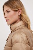 Пухова куртка Lauren Ralph Lauren жіноча колір бежевий зимова (3571518)