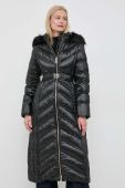 Пухова куртка Marciano Guess жіноча колір чорний зимова
