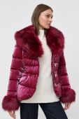 Куртка Marciano Guess жіноча колір бордовий зимова