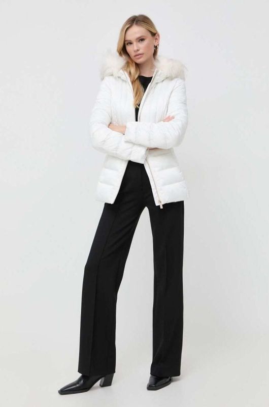 Куртка Marciano Guess жіноча колір білий зимова фото 2