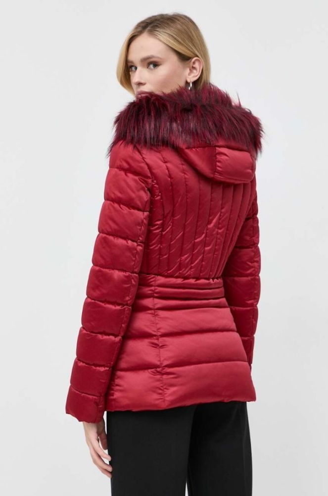 Куртка Marciano Guess жіноча колір червоний зимова фото 3