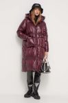 Пухова куртка After Label жіноча колір бордовий зимова (3567386)