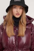 Пухова куртка After Label жіноча колір бордовий зимова (3567386)