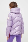 Пухова куртка After Label жіноча колір фіолетовий зимова (3650716)