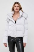 Куртка Patrizia Pepe жіноча колір білий зимова