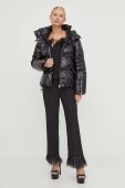 Куртка Patrizia Pepe жіноча колір чорний зимова oversize (3688615)