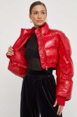 Куртка Patrizia Pepe жіноча колір червоний зимова
