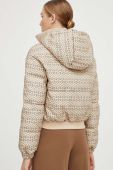 Куртка-бомбер Patrizia Pepe жіночий колір бежевий зимова