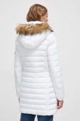 Куртка Superdry жіноча колір білий перехідна