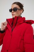 Куртка Superdry жіноча колір червоний зимова (3577824)