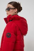 Куртка Superdry жіноча колір червоний зимова (3577824)
