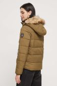 Куртка Superdry жіноча колір зелений перехідна (3605768)