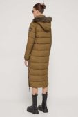 Куртка Superdry жіноча колір зелений зимова (3574921)