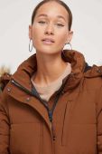 Куртка Superdry жіноча колір коричневий зимова (3593010)