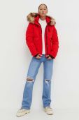 Куртка Superdry жіноча колір червоний зимова (3593018)