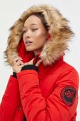 Куртка Superdry жіноча колір червоний зимова (3593018)