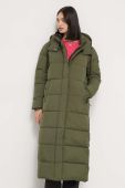 Куртка Superdry жіноча колір зелений зимова (3605784)