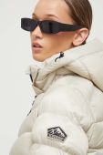 Куртка Superdry жіноча колір бежевий перехідна (3489613)