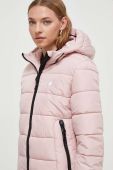 Куртка Superdry жіноча колір рожевий зимова (3675980)