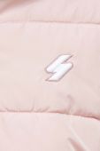 Куртка Superdry жіноча колір рожевий зимова (3675980)
