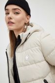 Куртка Superdry жіноча колір бежевий зимова (3492858)