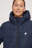 Куртка Superdry жіноча колір синій зимова (3585771)