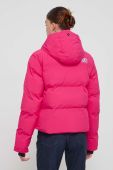 Куртка Superdry жіноча колір рожевий зимова (3577843)