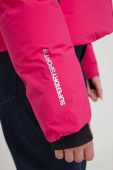 Куртка Superdry жіноча колір рожевий зимова (3577843)