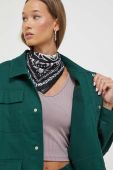 Куртка Sixth June жіноча колір зелений перехідна oversize
