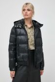 Пухова куртка Twinset жіноча колір чорний зимова (3617775)