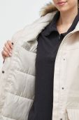 Парка Jack Wolfskin жіноча колір бежевий перехідна