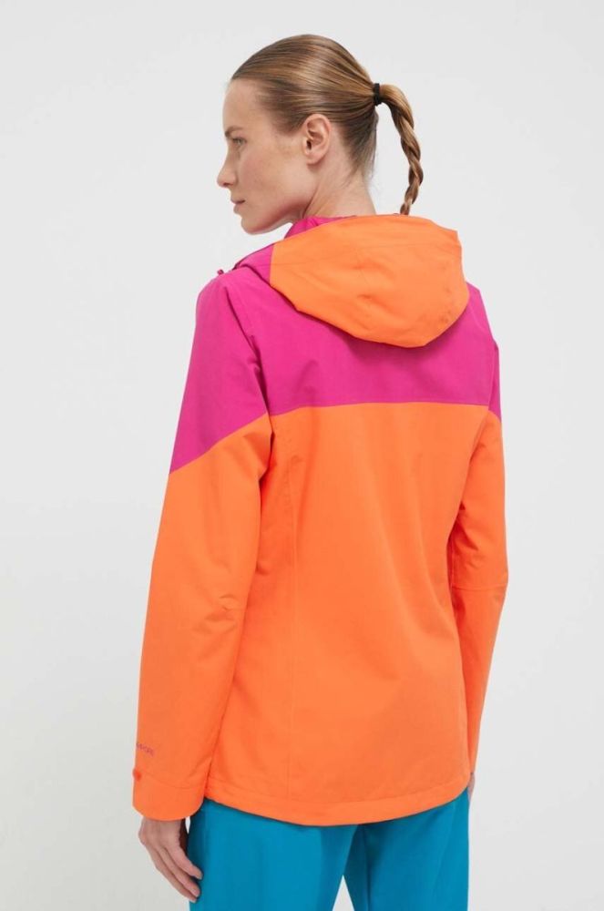 Куртка outdoor Jack Wolfskin Weiltal 2L колір помаранчевий фото 3
